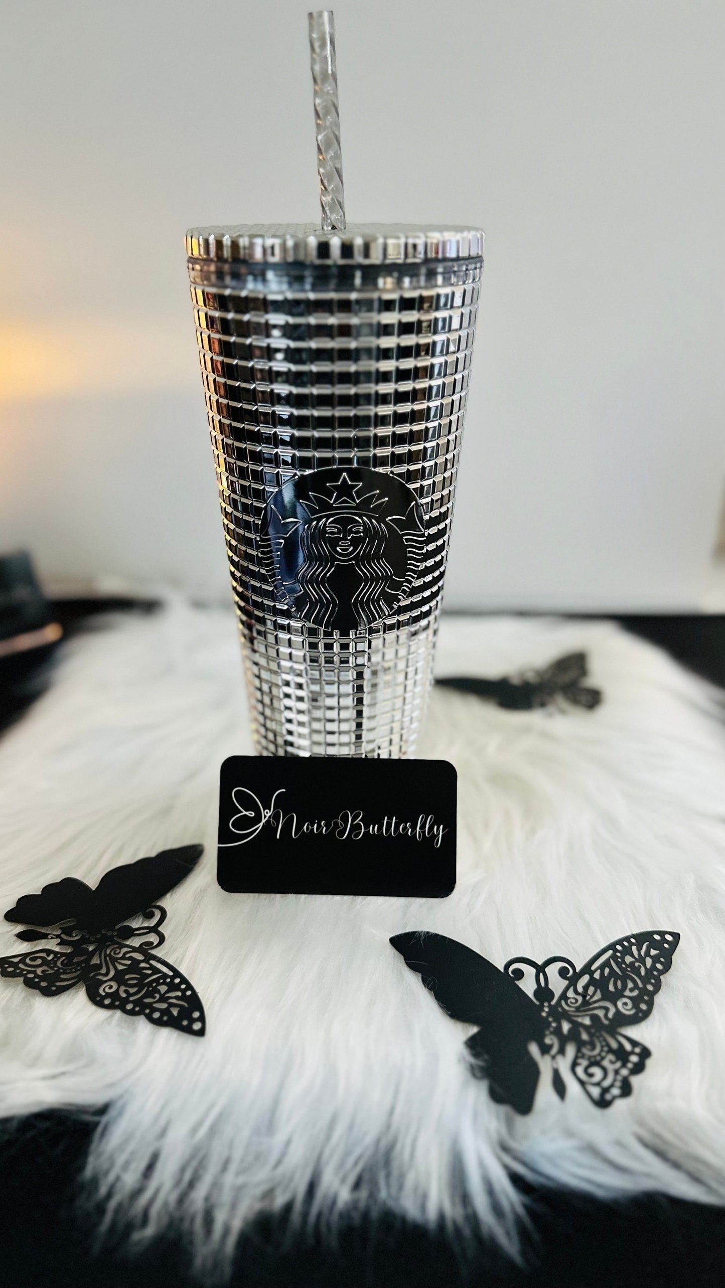 2023 Christmas Collection AUTHENTIC NEW STARBUCKS Platinum Grid Cold Cup ***Limited Edition Holiday Tumbler*